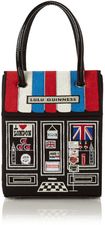 Lulu Guinness Small edith souvenir shop tote bag, Tote Bags, S...