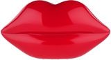 Lulu Guinness Perspex Lips Clutch Handbag, Red
