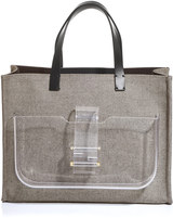 Fendi BAGS SIMPLY SHOPPING CANVAS TO Natural
